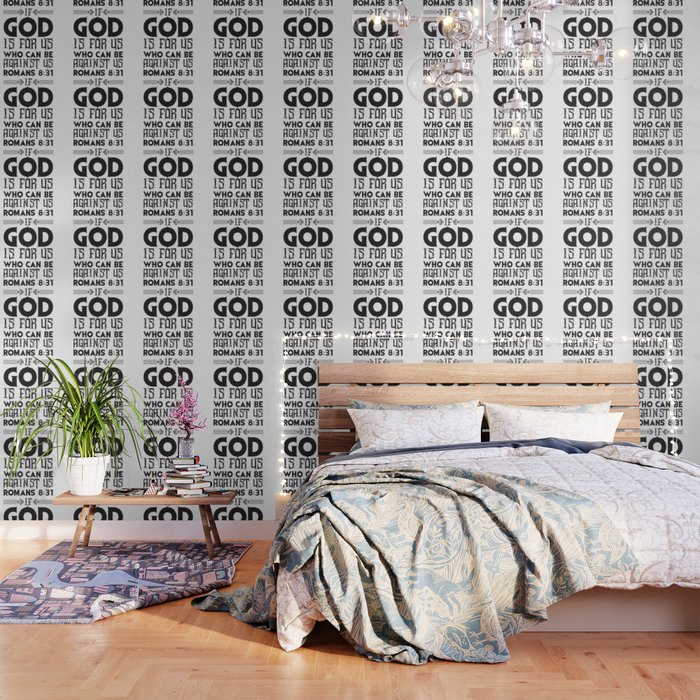 Romans 8 31 Wallpaper By Plushism Society6