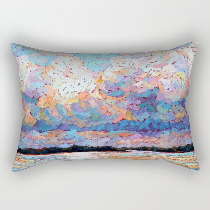 Sunset Time Rectangular Pillow