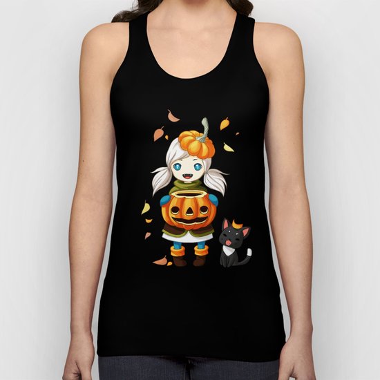 Pumpkin 2 Unisex Tank Top