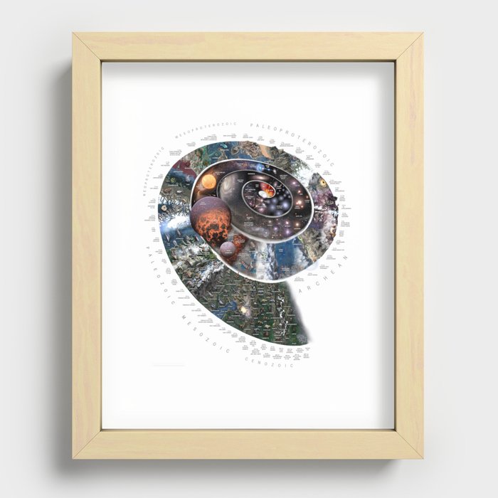 Nature Timespiral Recessed Framed Print