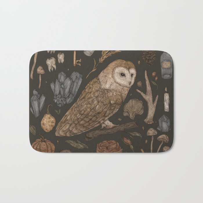 Harvest Owl Bath Mat