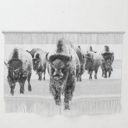 Winter Buffalo x Yellowstone Decor Wall Hanging