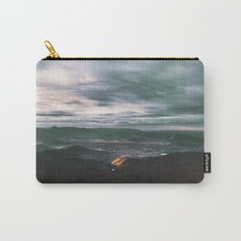 Cloudy sky over the valley Carry-All Pouch