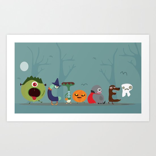 October Art Print