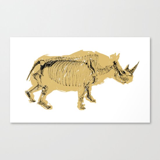 dissappearing act Canvas Print