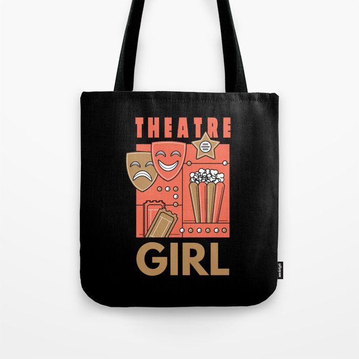Theater Mrs Girl Actor Spectacle Tote Bag