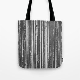 Record collection Tote Bag