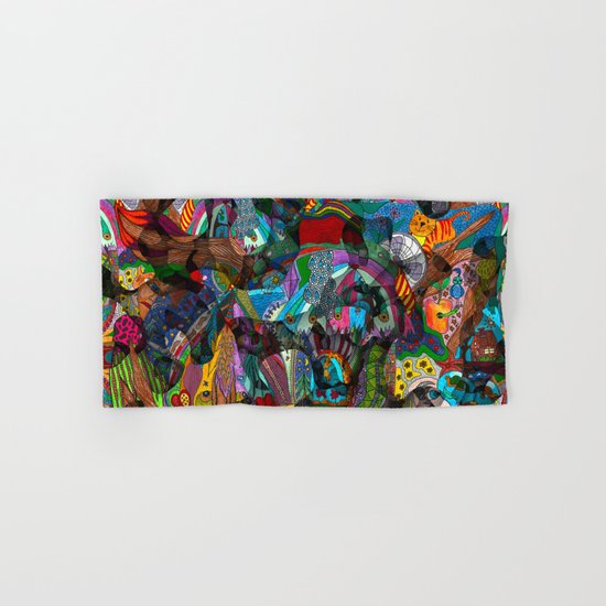 Every thought can change the day when let out in joyful play Hand & Bath Towel