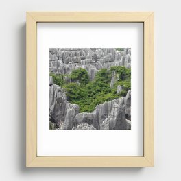 China Photography - Stone Forest National Park In Kunming Recessed Framed Print