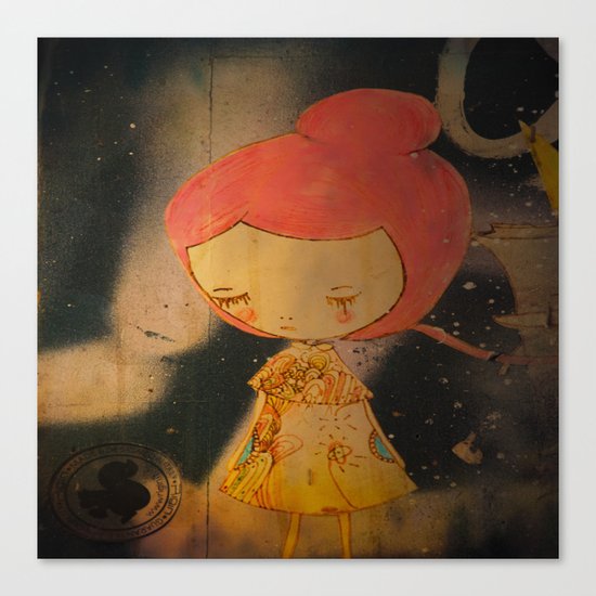 Beautiful small things I found in Barcelona streets Canvas Print