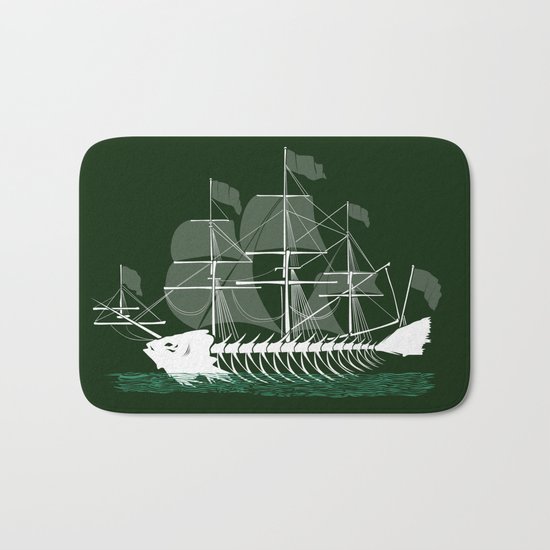 Cutter Fish Bath Mat