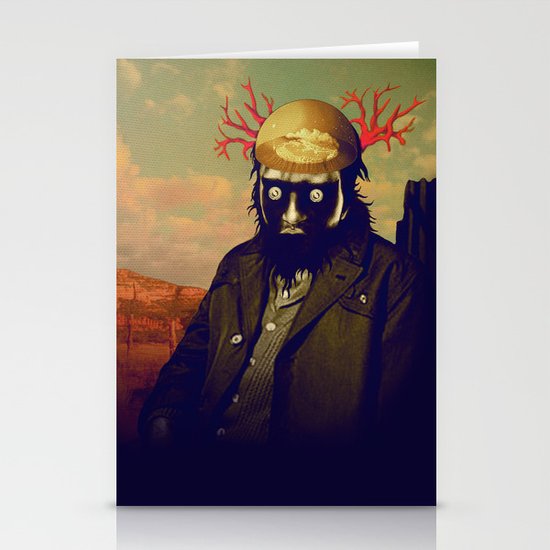 king of the desert Stationery Cards