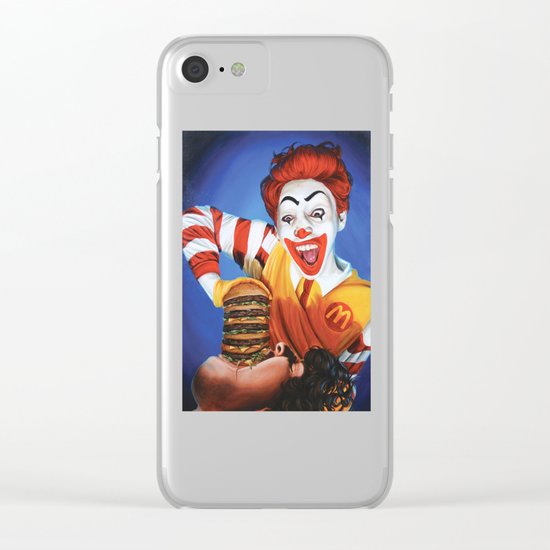 Happy Meal Clear iPhone Case