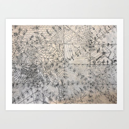 When Eye R.E.M. Art Print