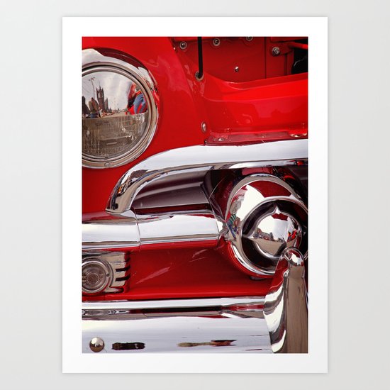 Candy Apple Red Art Print