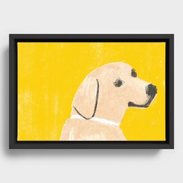 Labrador Retriever 2 Framed Canvas