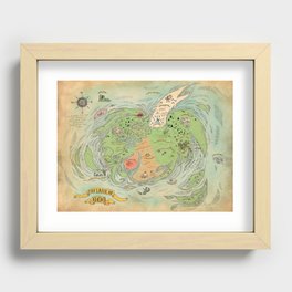 Land of Ooo Recessed Framed Print