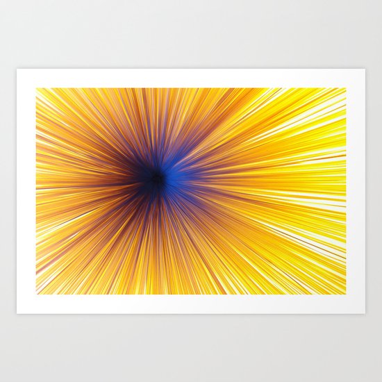Burst Art Print