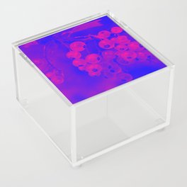 Fluorescent currant — Duotone — Pink Purple Blue Acrylic Box