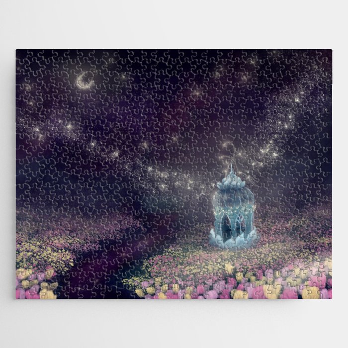 Starry Tulips Jigsaw Puzzle