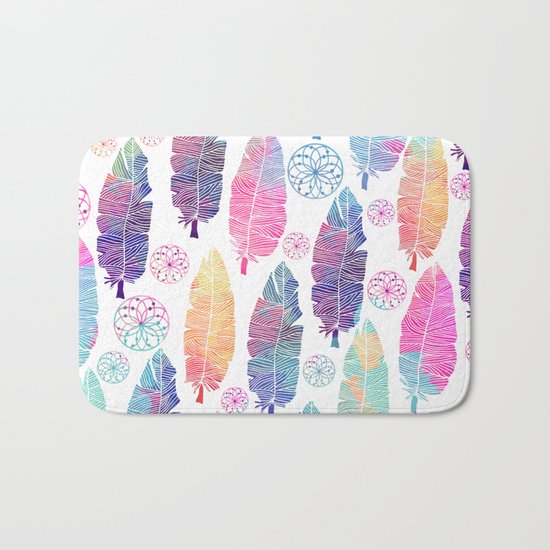 Feathers Bath Mat
