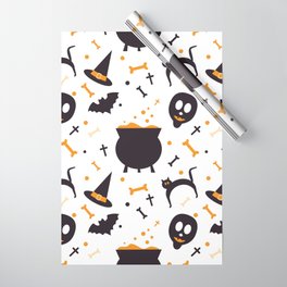 Halloween Pattern Wrapping Paper