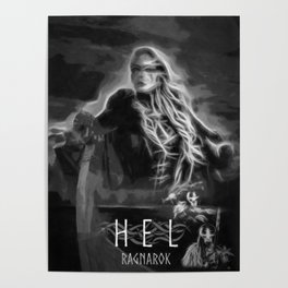Hel the Goddess of Death at Ragnarok Poster