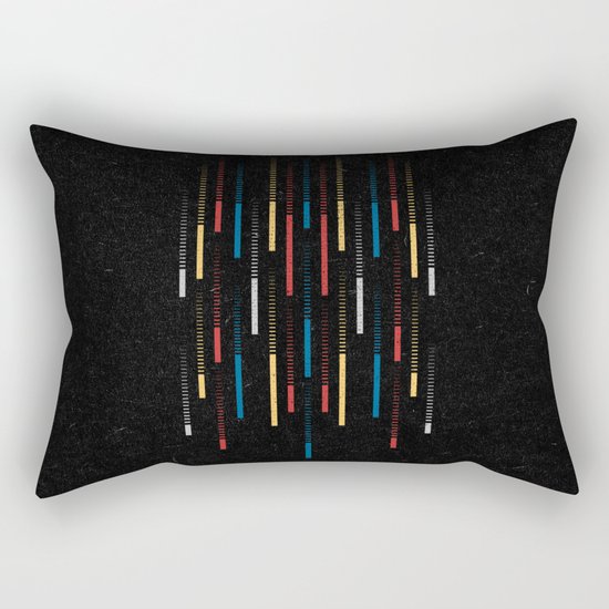 Raindrops Rectangular Pillow