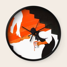 Vintage Advertising Leonetto Cappiello - Nitrolian, 1929 Wall Clock