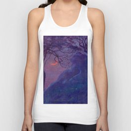 “We have voided all but freedom and all but our own joy” Leaves of Grass by Margaret Cook Unisex Tank Top
