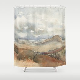 Old Stagecoach route to Nutt Shower Curtain