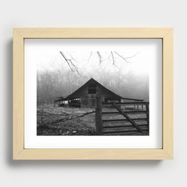 old barn Recessed Framed Print