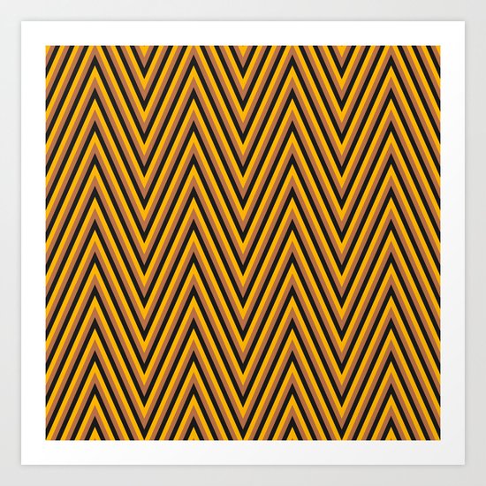 Chevron 2 Art Print