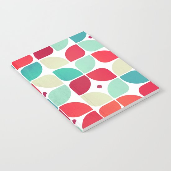Vintage Garden Pattern Notebook