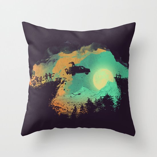 Leap of Faith Throw Pillow
