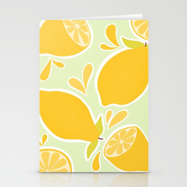 Lemons Stationery Cards