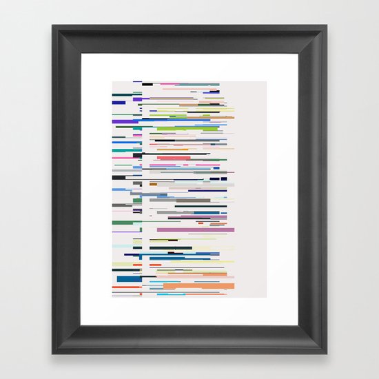 Speed of Light Framed Art Print