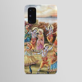 Krishna Dances in the Raslila with the Gopis Android Case