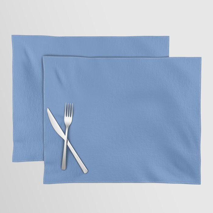 Blueberry Ice Cream Blue Placemat