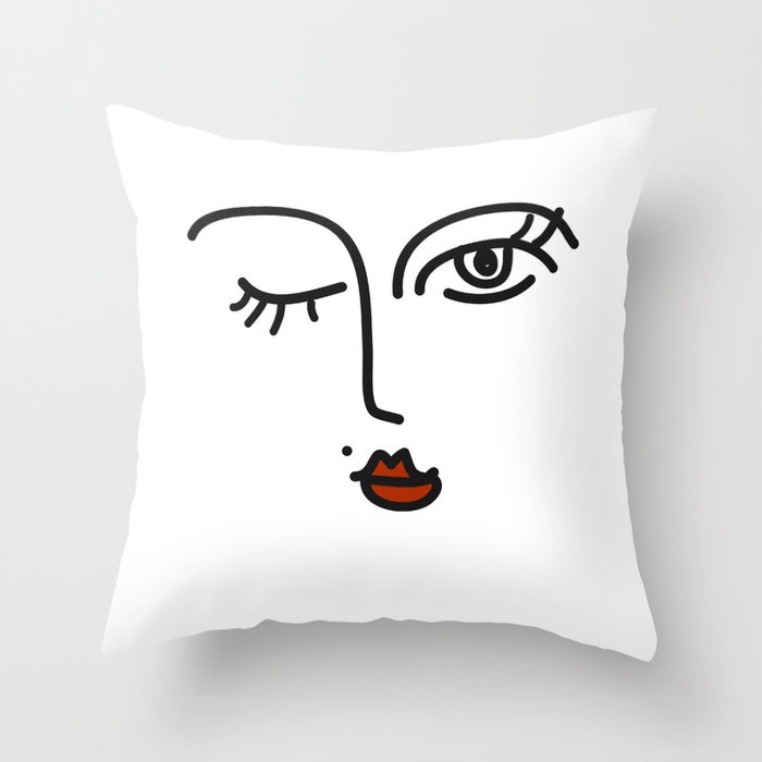 Wink throw pillow hotsell