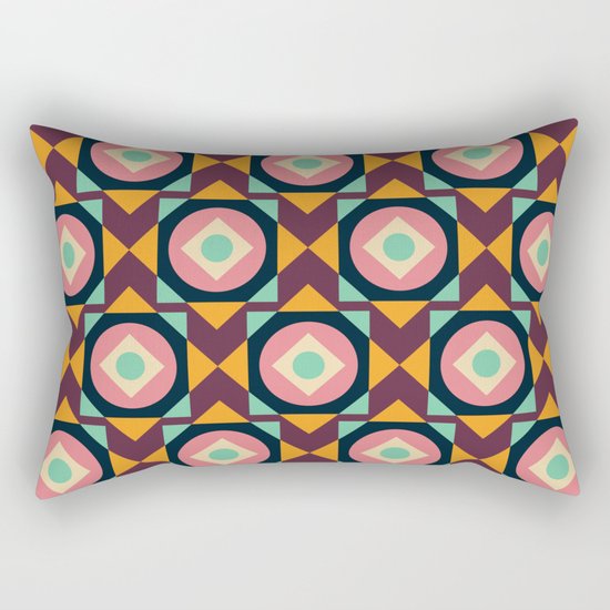 Geometric#31 Rectangular Pillow