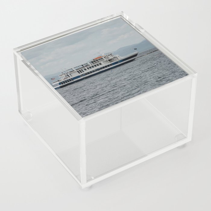 passenger ferry boat Acrylic Box