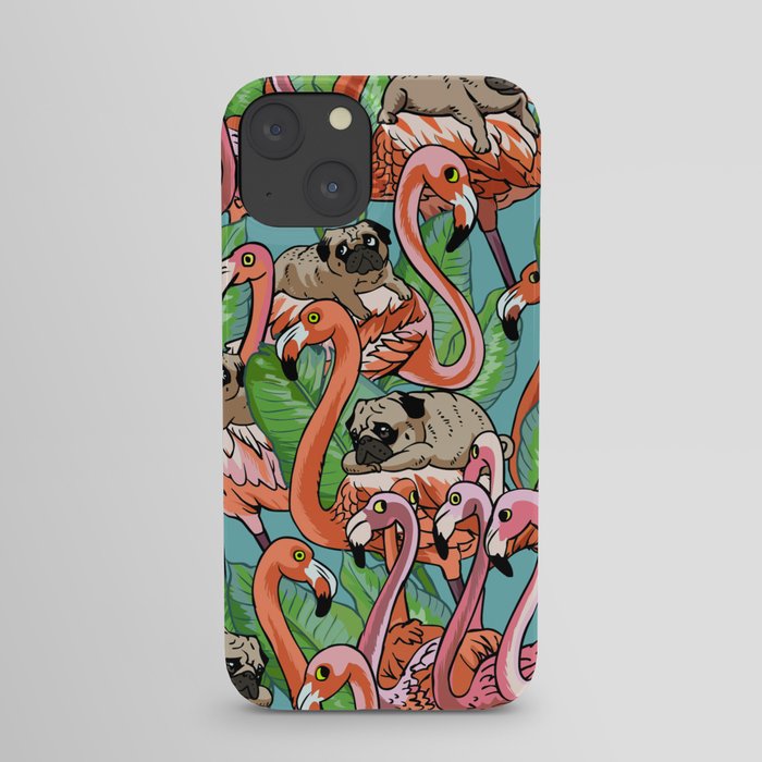 Flamingo Party iPhone Case