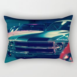 Vintage Chevelle SS American Classic Muscle car automobile transporation color photograph / photography poster posters Rectangular Pillow