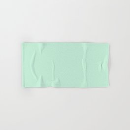 Spearmint Toothpaste Green Hand & Bath Towel