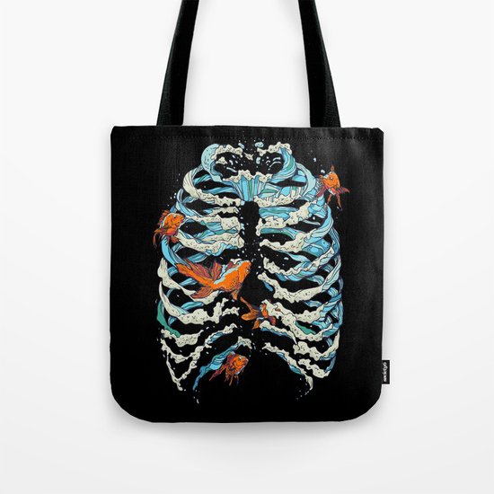 FISH BONE Tote Bag
