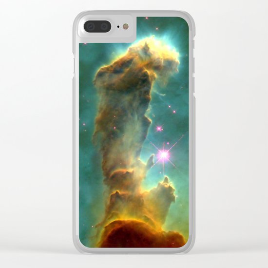 Eagle Nebula Clear iPhone Case
