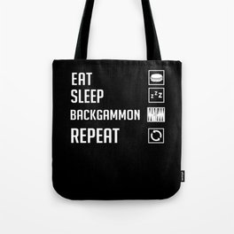 Backgammon Board Game Player Rules Tote Bag