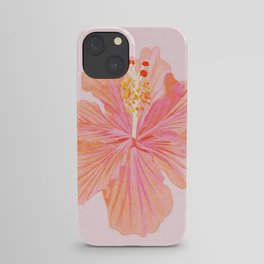 Hibiscus Flower iPhone Case