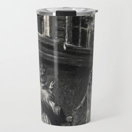 Charles Raymond Macauley Dr. Jekyll and Mr. Hyde Travel Mug